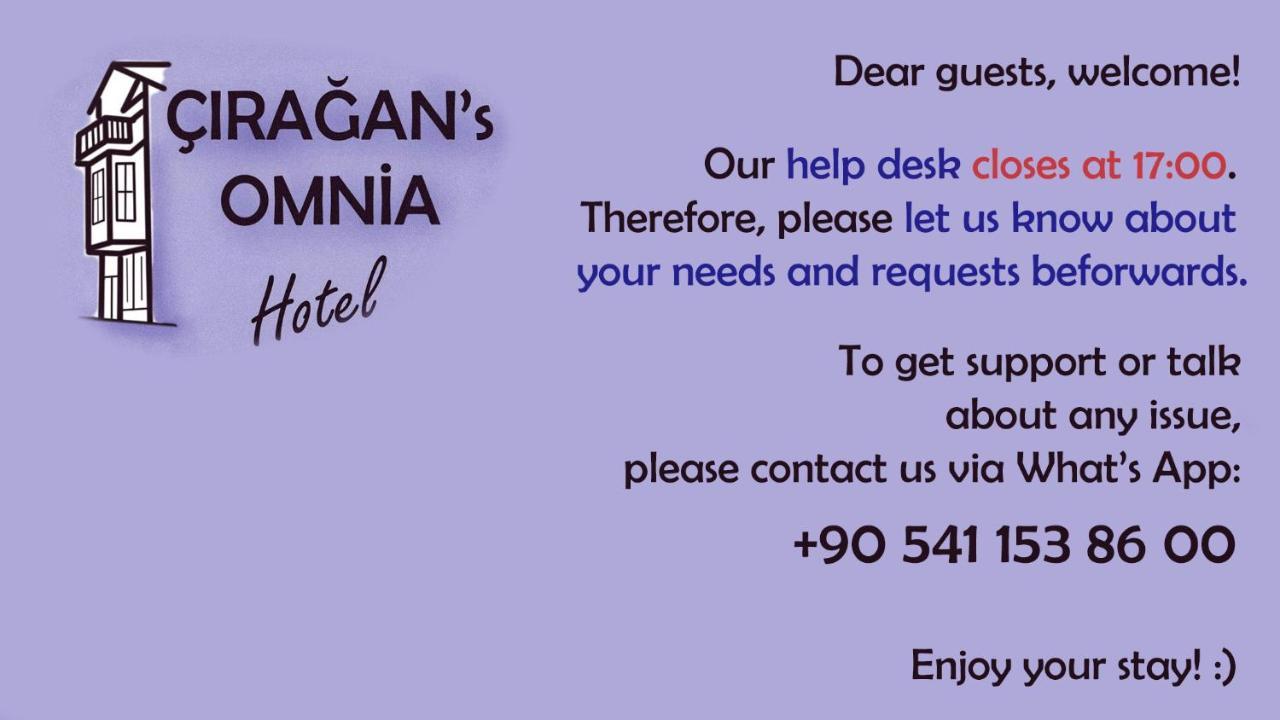 Ciragan'S Omnia Hotel Istanbul Luaran gambar